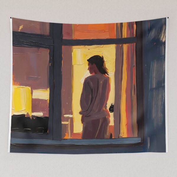 Item preview, Cozy Window Glow designed and sold by ondante.
