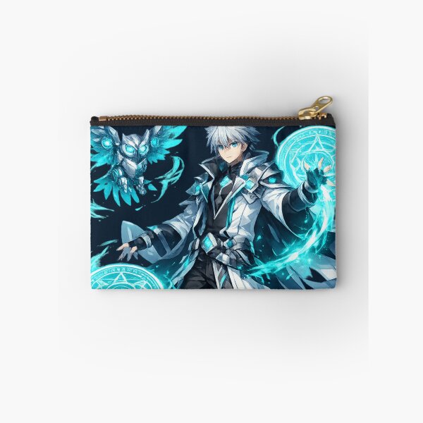 Item preview, Cyber Arcane Magician & Mechanical Owl | Original Futuristic Anime Mage designed and sold by Sticleg.