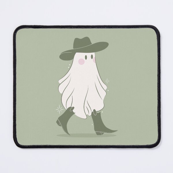 Item preview, Cowboy Ghost - Sage Green Western Halloween designed and sold by KittyStrand.