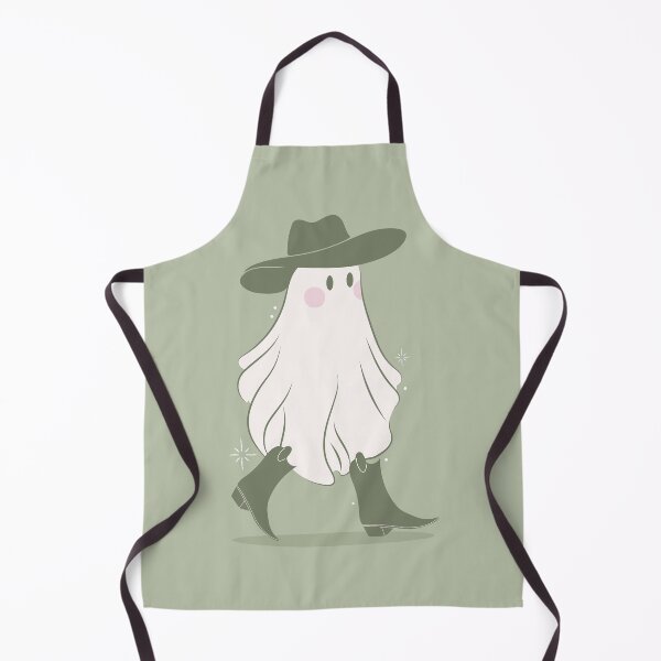Item preview, Cowboy Ghost - Sage Green Western Halloween designed and sold by KittyStrand.