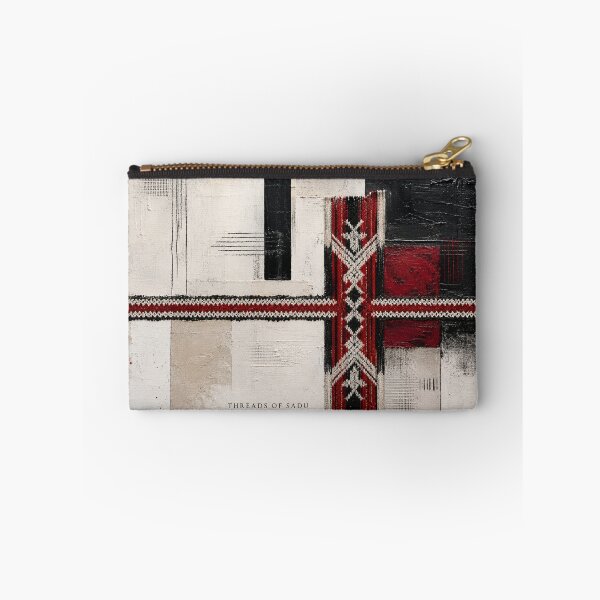 Item preview, Threads of Sadu IV | Contemporary Emirati Abstract Art designed and sold by NUSKHAH UAE | Emirati Heritage Art.
