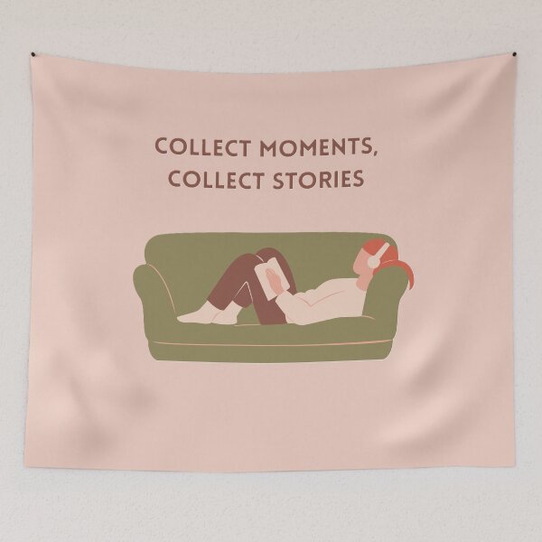 Item preview, Collect moments, collect stories designed and sold by creativityisfun.
