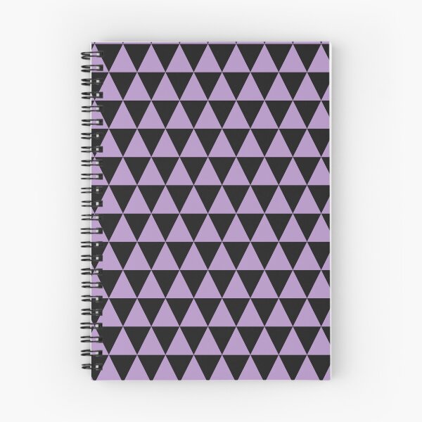 Item preview, Black And Purple Triangle Grid Pattern designed and sold by pattern-archive.
