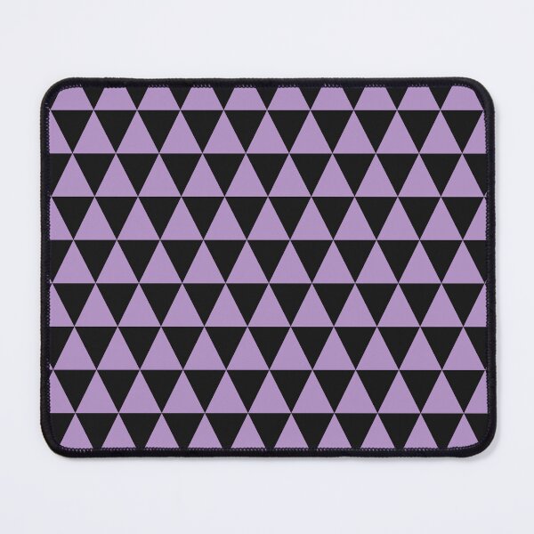 Item preview, Black And Purple Triangle Grid Pattern designed and sold by pattern-archive.