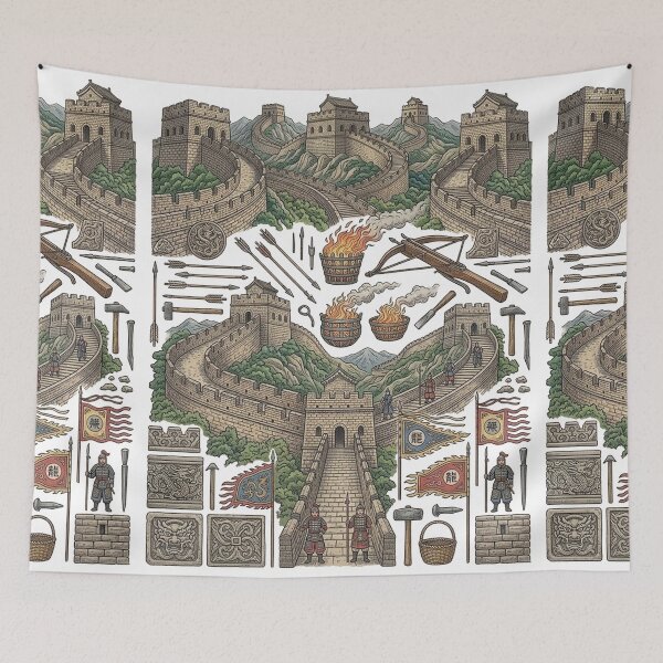 Item preview, Great Wall of China designed and sold by snoWorkshop.