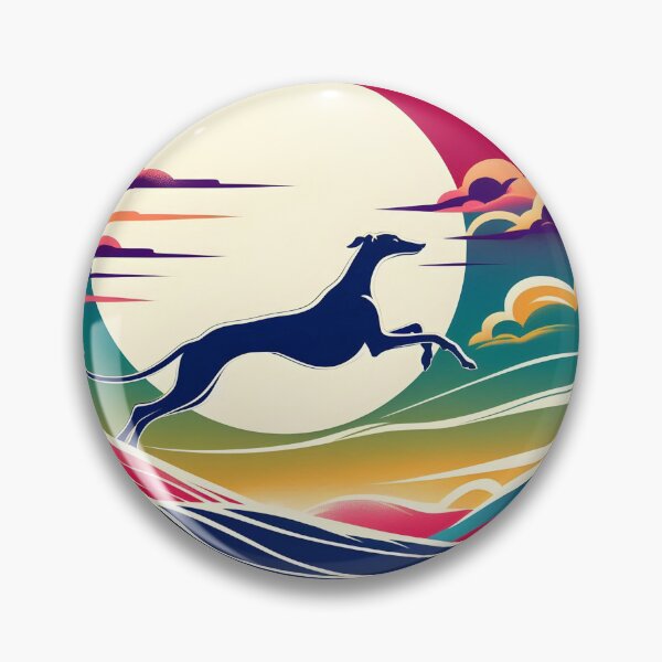 Item preview, GALOGO - Ukiyo-e Suibokuga Greyhounds - Vol. II - Ukiyo Motion Collection - Skybound designed and sold by GALOGO – Art for Sighthounds & Animal Welfare.