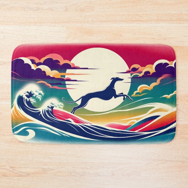 Item preview, GALOGO - Ukiyo-e Suibokuga Greyhounds - Vol. II - Ukiyo Motion Collection - Skybound designed and sold by GALOGO – Art for Sighthounds & Animal Welfare.