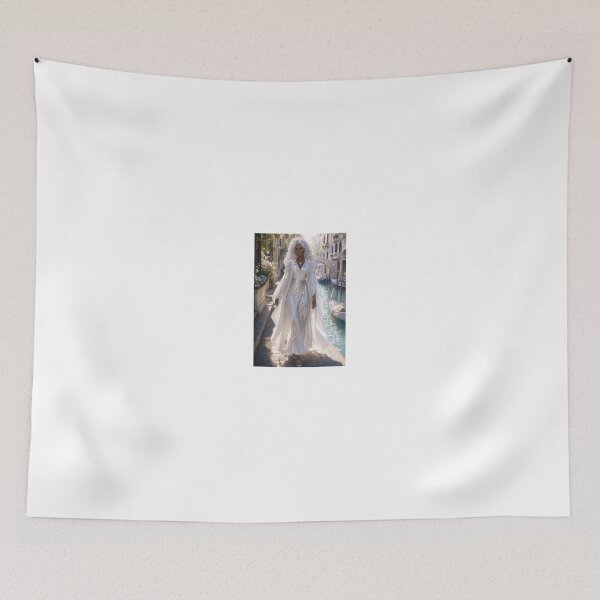 Item preview, Woman in White Gown by Venice canals designed and sold by CathryneDelamort.