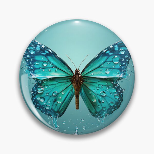 Item preview, Water Butterfly – Liquid Nature Butterfly Fantasy Art Design designed and sold by WordPlayStudio.