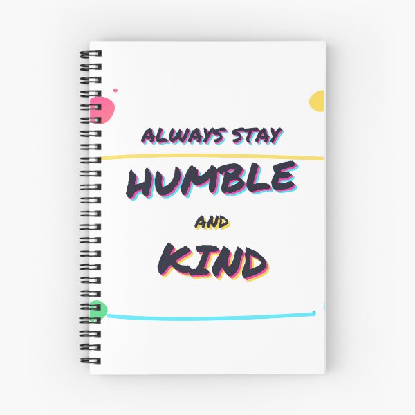 Item preview, Always Stay Humble and Kind | Neon Retro Typography | Positive Streetwear Quote designed and sold by SLAYTHESPACE.