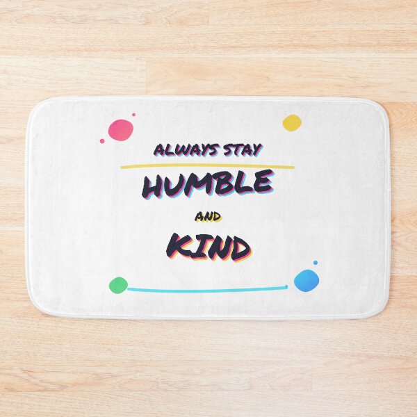 Item preview, Always Stay Humble and Kind | Neon Retro Typography | Positive Streetwear Quote designed and sold by SLAYTHESPACE.