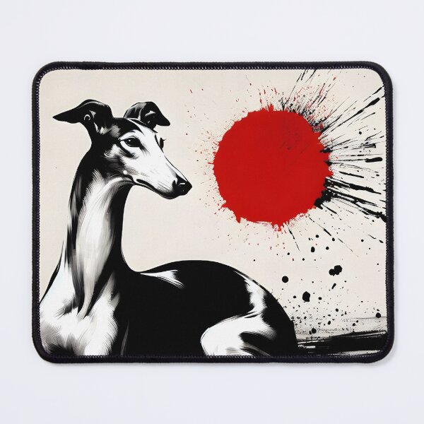 Item preview, GALOGO - Ukiyo-e Suibokuga Greyhounds - Vol. II - Ukiyo Motion Collection - Silent Ember designed and sold by GALOGO – Art for Sighthounds & Animal Welfare.