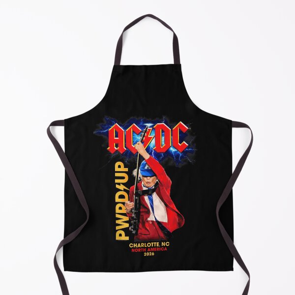 Item preview, Vintage ACDC Power Up Charlotte Tour Rock Guitarist Lightning Design designed and sold by playrify.