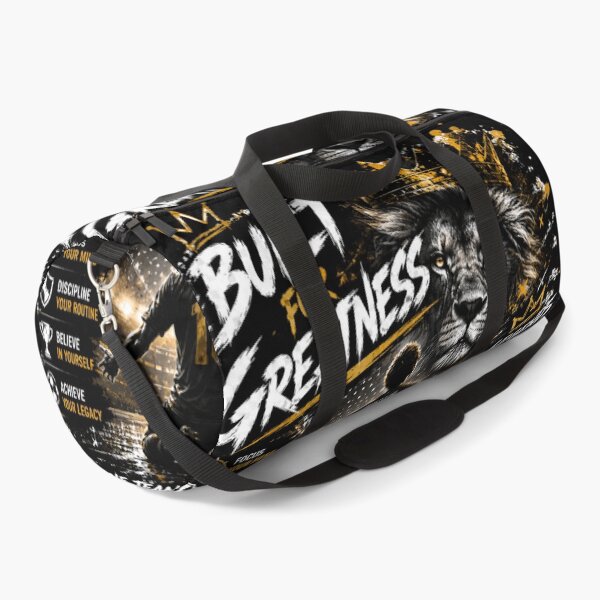 Item preview, Built for Greatness – Motivational Soccer Lion Design designed and sold by LegendCourt.
