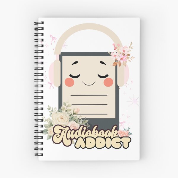 Item preview, Audiobook Addict | Cute Kindle with Headphones Book Lover Design designed and sold by Cherryontopp03.