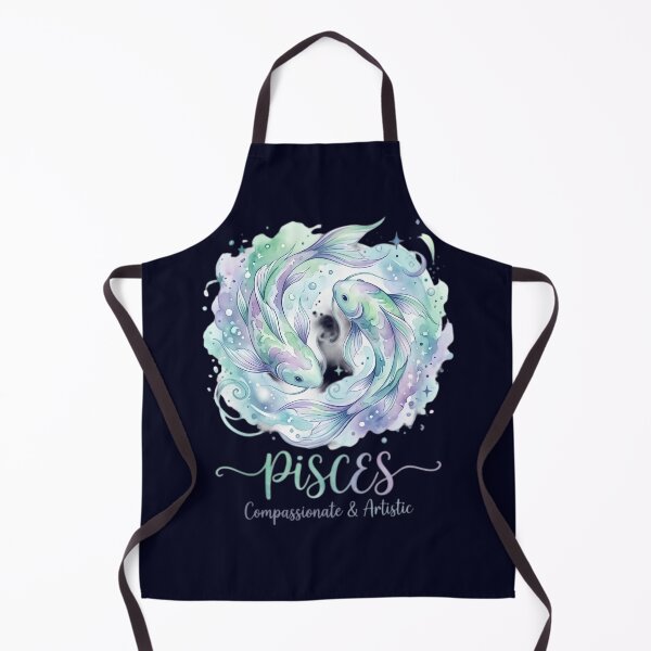 Item preview, Pisces Zodiac Sign Watercolor Fish | Compassionate & Artistic | Daily Horoscope Astrology Design designed and sold by Bhaskar Digital Art.
