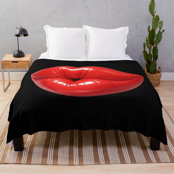 Item preview, Floating 3D Kiss Lips – Glossy Red Cartoon Style designed and sold by Timeless Junction.