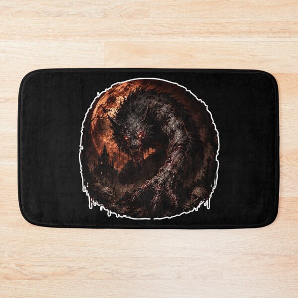 Item preview,  Scary full moon Werewolf Halloween designed and sold by SMARTKIT  DESIGNAGENCY.