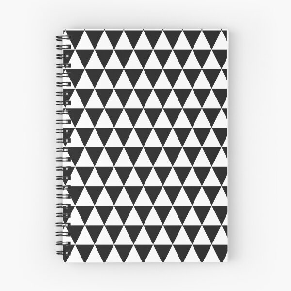 Item preview, Black And White Triangle Grid Pattern designed and sold by pattern-archive.