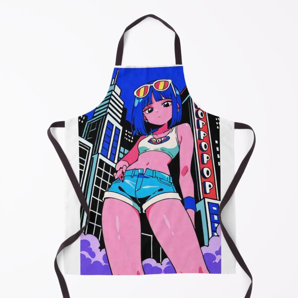 Item preview, Art - Manga Illustration, City Pop Influence of the 1980s designed and sold by AnimeShin.
