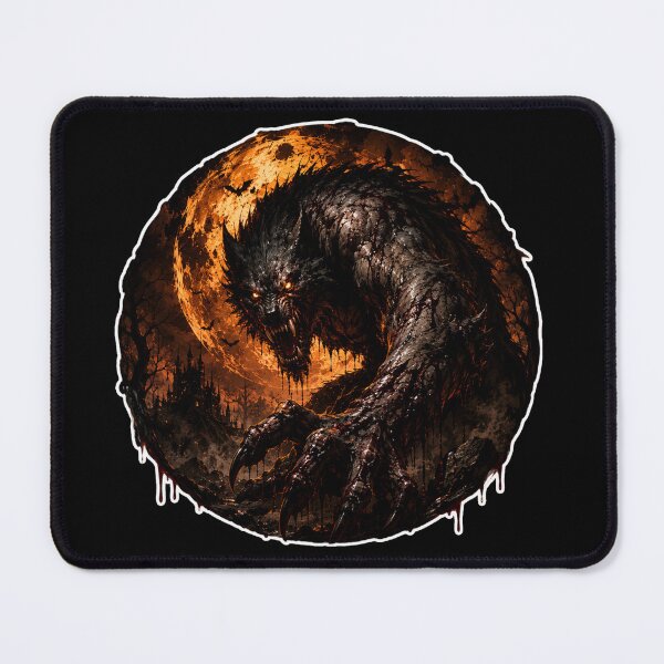 Item preview, Scary Werewolf Halloween designed and sold by SMARTKIT  DESIGNAGENCY.