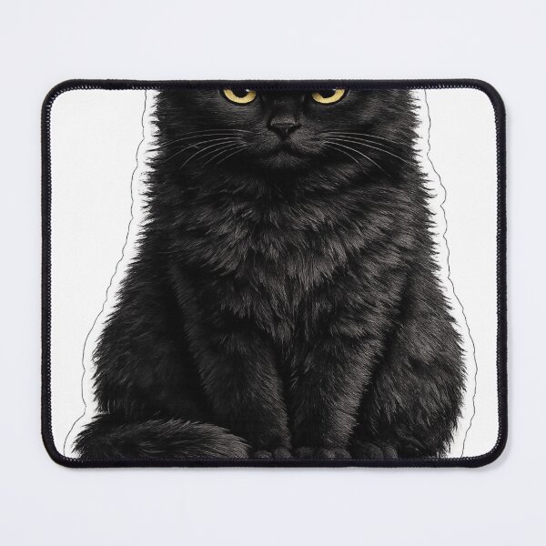 Item preview, Judging You Funny Black Cat Sticker | Grumpy Black Cat Meme | Cat Lover Gift designed and sold by Skedart.
