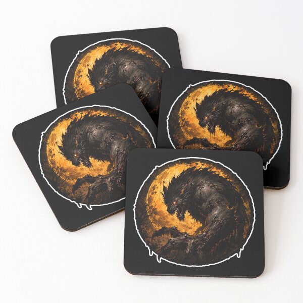 Item preview, Scary Werewolf Halloween art gift designed and sold by SMARTKIT  DESIGNAGENCY.