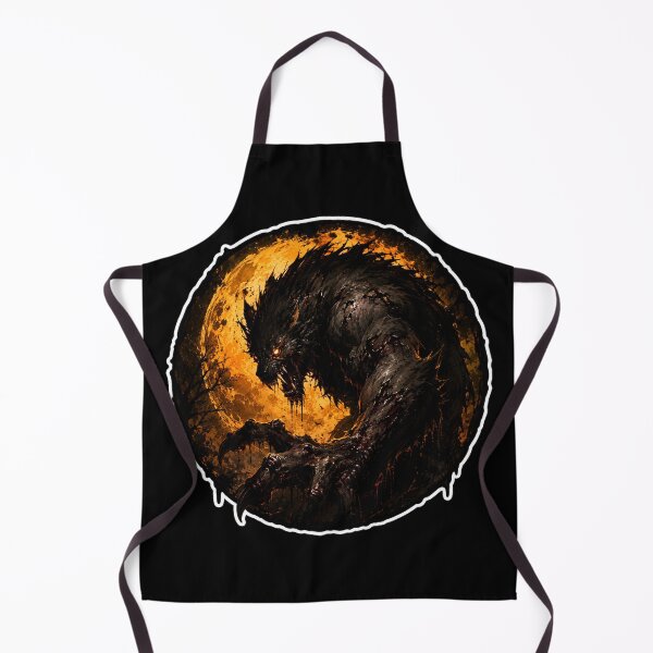 Item preview, Scary Werewolf Halloween art gift designed and sold by SMARTKIT DESIGNAGENCY.
