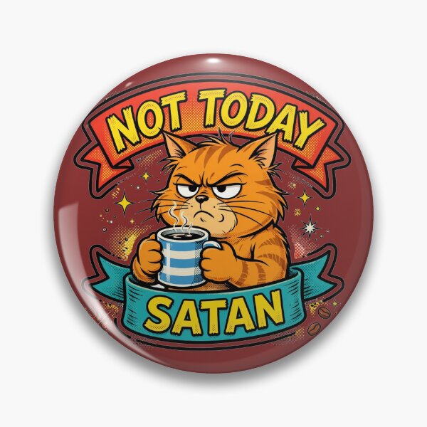 Item preview, Not Today Satan designed and sold by HAYA6395.