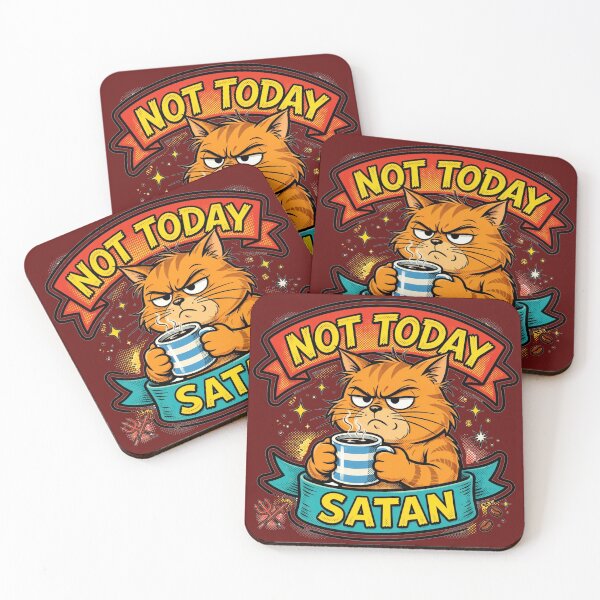 Item preview, Not Today Satan designed and sold by HAYA6395.