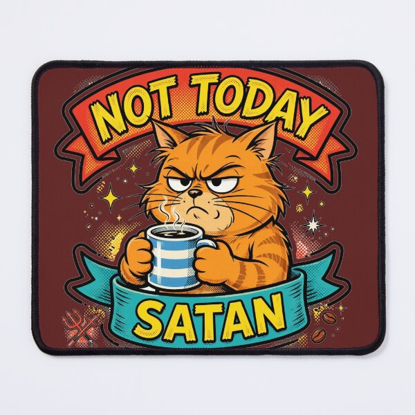 Item preview, Not Today Satan designed and sold by HAYA6395.