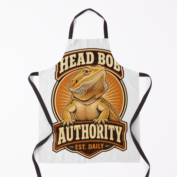 Item preview, Head Bob Authority Funny Bearded Dragon designed and sold by fantasyy.