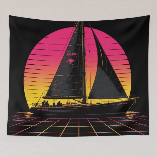 Item preview, Hop on a retro futuristic voyage with this Australian a classic 80s  designed and sold by Mavila Forge.