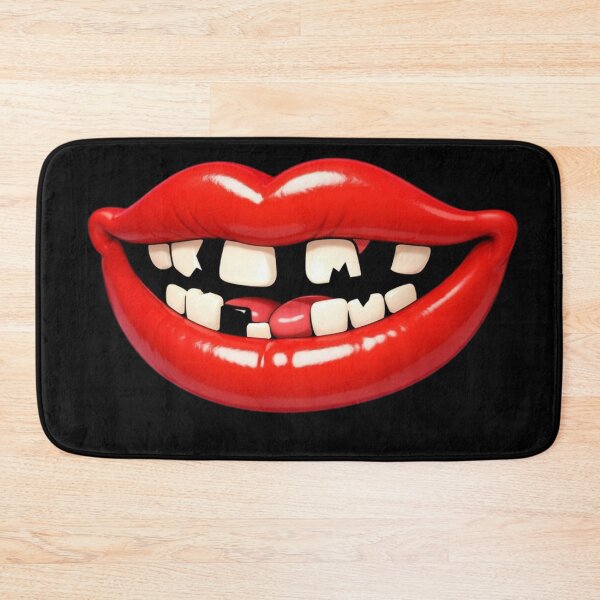 Item preview, Floating 3D Cartoon Smile – Funny Toothless Lips designed and sold by Timeless Junction.