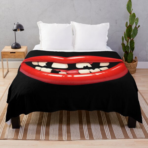 Item preview, Floating 3D Cartoon Smile – Funny Toothless Lips designed and sold by Timeless Junction.