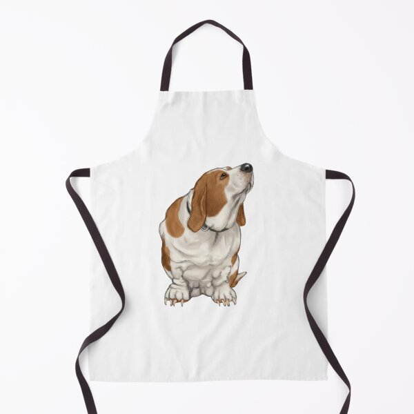 Item preview, Basset Hound Illustration, DOG Breed, Cute Animal Art designed and sold by JoyfulWhimsy.