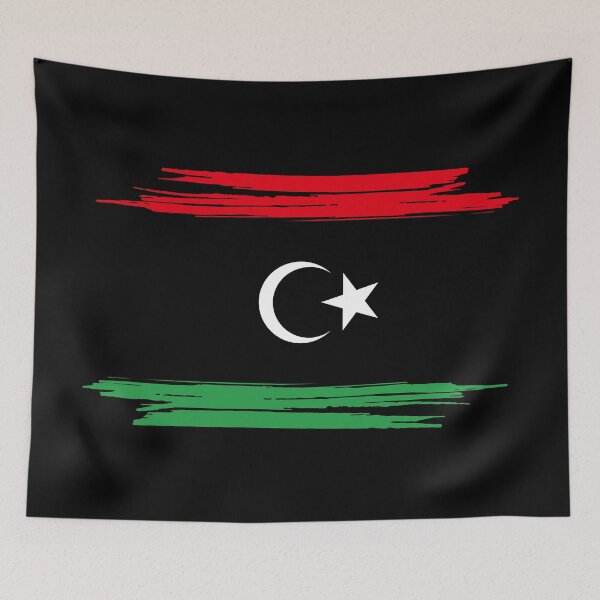 Item preview, Distressed Libya Flag LY designed and sold by shitpostee.
