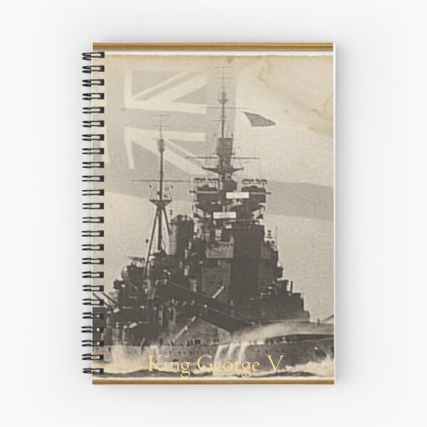 Item preview, HMS King George V Retro Battleship Print . Vintage Naval Warship Design designed and sold by The store under the battleship :).