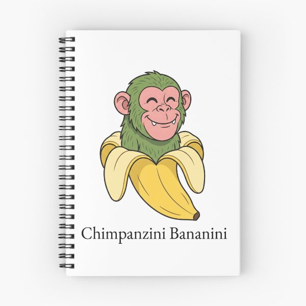 Item preview, Chimpanzini Bananini – Funny Italian Brainrot Gift Meme Monkey Banana designed and sold by Sekla-Studio.