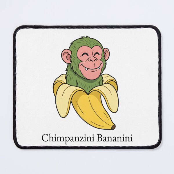 Item preview, Chimpanzini Bananini – Funny Italian Brainrot Gift Meme Monkey Banana designed and sold by Sekla-Studio.