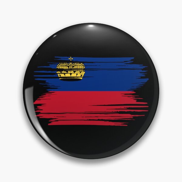 Item preview, Distressed Liechtenstein Flag LI designed and sold by shitpostee.