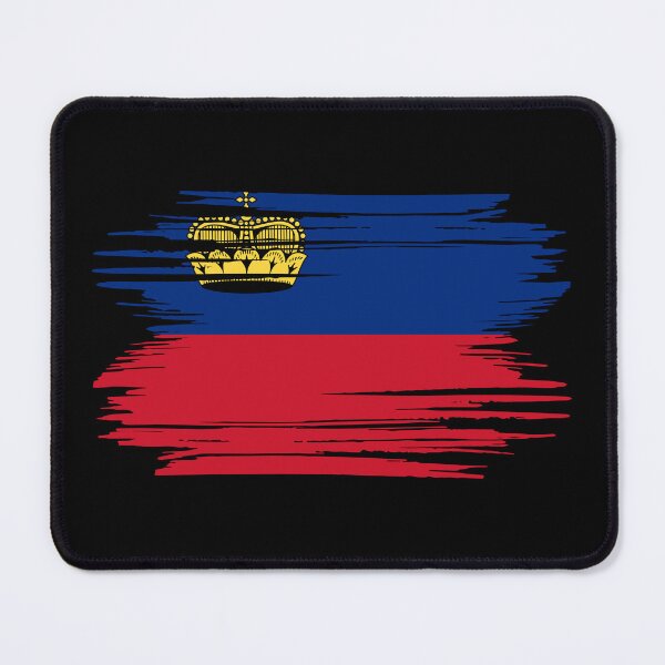 Item preview, Distressed Liechtenstein Flag LI designed and sold by shitpostee.