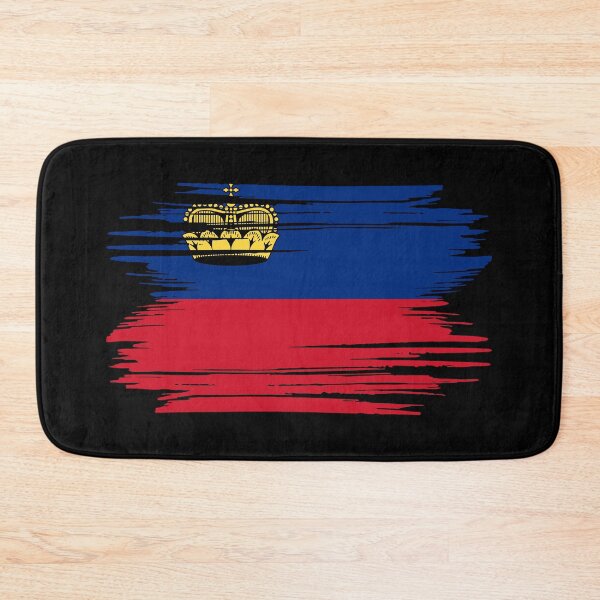 Item preview, Distressed Liechtenstein Flag LI designed and sold by shitpostee.