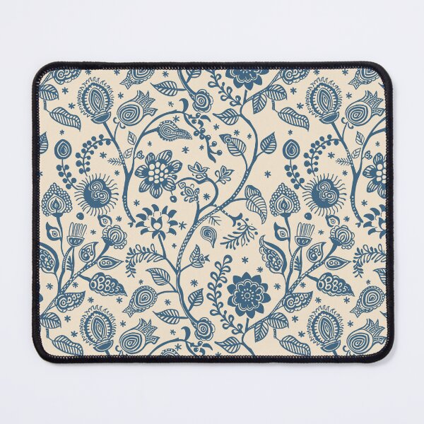 Item preview, Vintage Indian Kalamkari Floral Pattern designed and sold by Hanna Ryan.