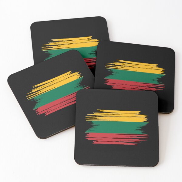 Item preview, Distressed Lithuania Flag LT designed and sold by shitpostee.