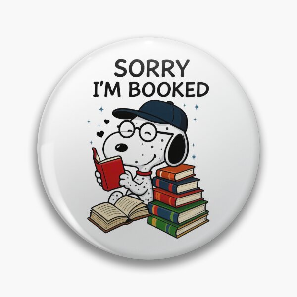Item preview, Sorry I’m Booked Reading Dog designed and sold by NightSpell.