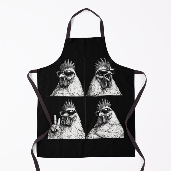Item preview, Cool Rooster Squad | Funny Chicken Wearing Sunglasses Vintage T-Shirt designed and sold by HectorStore11.
