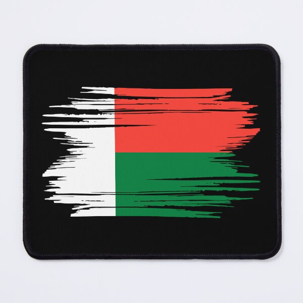 Item preview, Distressed Madagascar Flag MG designed and sold by shitpostee.