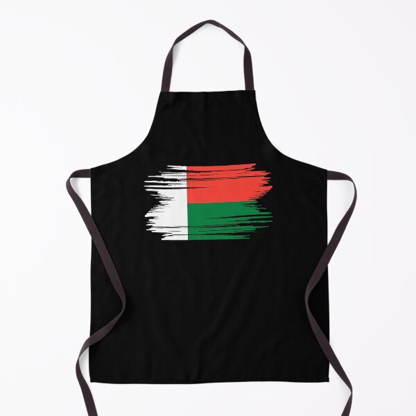 Item preview, Distressed Madagascar Flag MG designed and sold by shitpostee.