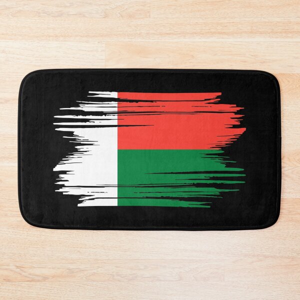 Item preview, Distressed Madagascar Flag MG designed and sold by shitpostee.